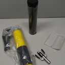17-Piece Heavy Duty Grease Gun Kit: 14oz Grease Tube Flexible Hose Bearing Grease Pump 8000 PSI Pistol Grip Grease Guns Tool Marine Durable Connectors Adapters Extension Tubes Nozzle Easy Operation