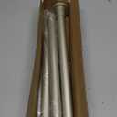 Brushed Nickel Shower Curtain Rods - 31-68 Inch Spring Tension Shower Rods for Bathroom, Adjustable, No Drilling, No Rust, Stainless Steel