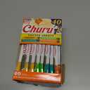 INABA Churu Cat Treats, Grain-Free, Lickable, Squeezable Creamy Pure Cat Treat/Topper with Vitamin E & Taurine, 0.5 Ounces Each Tube, 40 Tubes, Chicken Variety Box