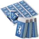 Mr. Pen Pencil Erasers Bulk, Pack of 24 (White)