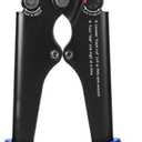 iCrimp Battery Cable Lug Terminal Crimping Tool, for 1/0, 2/0, 3/0, 4/0 Gauge, Battery Cable End, Heavy Duty Lug, Copper Wire Lug Crimper