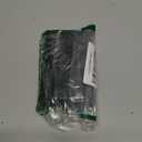 Travelambo Money Clip for Men Carbon Fiber Clip Wallet Leather Slim Minimalist Card Holder RFID Blocking (Weaved Black)