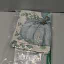 Artoid Mode Pumpkins Eucalyptus Leaves Fall Table Runner, Autumn Thanksgiving Kitchen Dining Table Decoration for Home Party Decor 13x72 Inch