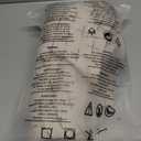 ZWJD Pillow Covers 18x18 Set of 2 Soft Polyester Textured Pillow Covers with Stylish Flange Edge Cozy Farmhouse Throw Pillows for Couch Bed Sofa Living Room (Beige)