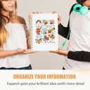 AQYIP Boho Colorful Autism Spiral Notebook, ADHD Neurodivergent Autism Acceptance Dyslexia Journaling Notebooks, Mental Health Journal for Women, Autistic Notebooks for Note Taking, 5.5x8.3 Inch