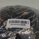 Women Sexy Sequin Off Shoulder Ruffle Short Sleeve Bodycon Mermaid Party Formal Evening Maxi Dress