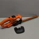 BLACK+DECKER Electric Hedge Trimmer, 16-Inch 3.0 Amp Compact Corded Power Hedge Trimmer (BEHT100)