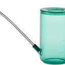 Watering Can,1L Acrylic Long Plant Spout Watering Bottle for Garden,Transparent Watering Sprinkler Pot Spray Tools for Outdoor Indoor House Office Green and Spray Bottl