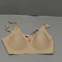 Wireless Bras for Women Seamless Push Up Bra Comfortable No Underwire Comfy Supportive Bralettes Deep V Tshirt Bra Nude S