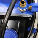 Orion Motor Tech Vacuum Pump, 4.5 cfm 1/3 hp HVAC Single Stage Vacuum Pump for R12 R22 R134a R410a R502, Auto AC Vacuum Pump Kit for Automotive Air Conditioner Resin Degassing & More, Oil Included (Blue)
