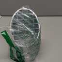 Repa Market 4 Inch Galvanized Steel Outlet Duct End Cap with Mesh - Round Outdoor Air Exhaust Duct Cover - Bird Guard Vent Covers  Angled Air Extract Vent Guard - Industrial Dryer Outside Vent Cover