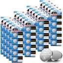 CR2032 Lithium Button Battery, 230mAh 3 Volt Coin Battery, Coin Button Cell 25 PCS in Original Package (100PCS)