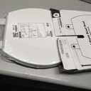 KOHLER 20111-0 Brevia, Slow Close Toilet Seat, Round Toilet Seat, Grip-Tight Bumpers Quick-Attach Hardware, White