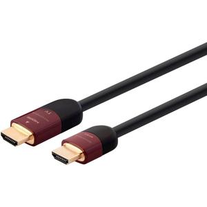 Monoprice 4K High Speed HDMI Cable - 4K@60Hz, 18Gbps, HDR, CL2 In-Wall Rated, Active, 30ft, Black