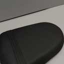Rear Passenger Seat Pillion Compatible with Suzuki GSXR 1000 2009-2016 - High-Density Foam Cushion & Durable Synthetic Leather Replacement Pad for Sport Bike Tail Section