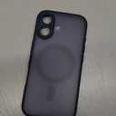 TOCOL for Phone 17 Case, Compatible with Magsafe Charger, Full Camera Protection, Drop Protection, Translucent Matte Phone Case for Phone 17 6.3 inch (Dark Blue)