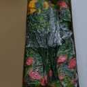 Artificial Fall Flowers for Outdoors 12 Bundles Fake Mums Petunias Flowers UV Resistant Shrubs Plants with Fern for Indoor Outside Hanging Planters Home Garden Autumn Decoration(Orange Yellow)