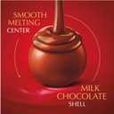 Lindt LINDOR Milk Chocolate Candy Truffles Gift Box, 90 Count, 38 oz. (EXP 10/31/26)