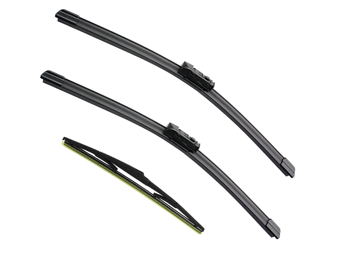Feiyueauto Wiper Blade Replacement for Odyssey 2005-2022, Windshield Wiper Blades 26"+22" With Rear Wiper 16" (Set of 3) U/J HOOK, Double Sided Rubber Strips and Longer Life
