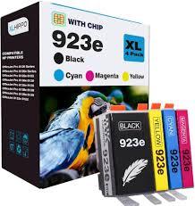 923XL 923e Ink Cartridges for HP Printers 8120e 8130e Series Replacement for HP 923e 923 923XL Ink Cartridges, Compatible for OfficeJet Pro 8125e 8135e 8138e 8139e 8135 8139 8130 e |4 Pack