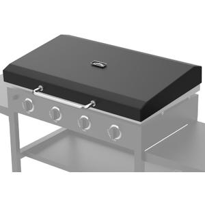 Upgraded Griddle Hinged Lid w/Thermometer for Blackstone 36" Griddle, 36 Inch Griddle Lid Cover Replacement Parts for Blackstone 1554, 2177, 1863, 2151, 1825, 2122, 1818, 1866, 1565, 1841, 1560, 2149