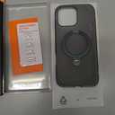 TORRAS Ostand Q3 Air for iPhone 16 Pro Max Case with 360 Magnetic Stand, Fit for MagSafe, Military Grade Drop Tested, Camera Control Button, Shockproof Phone Case for iPhone 16 Pro Max 6.9", Black