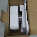 Wall Outlet Extender with Surge Protector, 6 AC Outlets, Shelf, 2 USB & USB C Charging Ports - Home & Dorm Plug Expander (White)