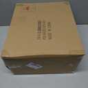 RLAVBL 8x6x6 Shipping Boxes Set of 40, White Corrugated Cardboard Box for Packing, Mailing, Business