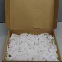 Marsui 150 Pieces Christmas Light Hanger Hooks 1 5/8 inch Fascia Boards Clips Weatherproof Plastic Outdoor Holiday Light Clip for Christmas Party Decoration Roof Gutter Fence Eave