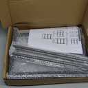 3D Printer Filament Storage Rack, Heavy Duty Metal Cart for 36 Spools | 3-Tier Rolling Filament Rack with Wheels for Workshops, Studios, and Offices | Storage Organizer for PLA, ABS, TPU Filaments (Black)