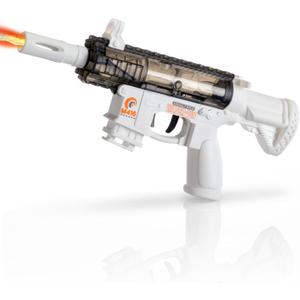 Shappy Water Gun M416 Drinking Squirt Alcohol Shot Gun 12 x 4.9 Inch 4 Oz/120 ml Food Safe Tailgates Beach Swimming Pool Summer Bachelor Party Long Range Stream Beer Beverage Shooter Gift(White)