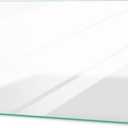 MHL61952333 Refrigerator Glass Shelf Replacement Compatible with LG Refrigerator Shelf Replacement Parts Insert Crisper Glass, Replaces MHL61952323 Tempered Glass Crisper Drawer Cover
