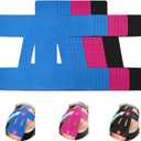 12 Count Kinesiology Tape for Shoulder,Shoulder Tape for Pain Relief,Pre-Cut for Easy use. Stretchy Cotton Material ensures Comfortable wear with Hypoallergenic Adhesive Lasting 4-7 Days