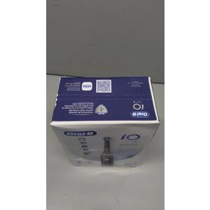 Oral-B iO Series 6 Rechargeable Electric Toothbrush with Visible Pressure Sensor to Protect Gums, 2 Minute Timer, 5 Cleaning Settings, 1 Replacement Toothbrush Head, and Travel Case, Black