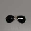 livho Sunglasses for Men Women Aviator Polarized Metal Mirror UV 400 Lens Protection (Gold Black)