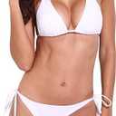 RELLECIGA Women's Triangle Bikini Set, Size M