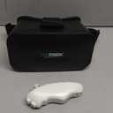 3D VR Headset, Virtual Reality 3D VR Glasses, Anti-Blue Light Adjustable 3D Headset Helmets for iPhone or Android Compatible with 4.5” to 6.7” inch with Controller (Black)