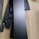 Rolanstar TV Stand with Mount and Power Outlet 59.1", Swivel TV Stand Mount for 32/45/55/60/65/70 inch TVs, Height Adjustable Modern Entertainment Center with Storage & LED Lights, Black TV Table