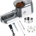 Electric Cigarette Rolling Machine Automatic Electric Cigarette Injector Machine Set with Metal Ashtray Cigarette Tips 3 in 1 Tubes for King/Regular/Slim 100s Cigarette and Pre Roll Cones (Gray)