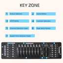 DMX Controller Dmx512 192 Channel Stage Lighting Console
