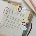 Teacher Supplies Back to School Jumbo Paper Clips Teacher Appreciation Gift 4 Inch Acrylic Paperclip Bookmark Gift Set Big Personalized Paper Clips for Book Lovers 12Pcs