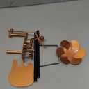 Handmade Metal Drummer Windmill, Wind-Powered Kinetic Sculpture - Percussionist Music Figurine, Rockin Art Spinner for Yard, Lawn, Garden & Patio Decor, Drummer Statue Outdoor Gift