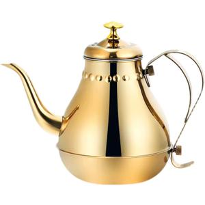 Royal Gooseneck Tea Kettle Stainless Steel Large Capacity Multi-Functional Coffee Pot with Built-in Strainer