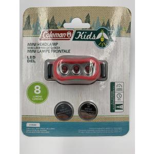 2 x Coleman Kids Mini LED Headlamp - One Size, Red
