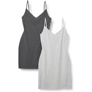 Amazon Essentials Womens Slim Fit Cotton Layering Slip Dress XXL