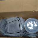 32 PCS Plastic Food Storage Containers with Lids Airtight, BPA-Free Leakproof Meal Prep Container Set for Kitchen Storage Reusable, Microwave Dishwasher Safe Stackable with Labels & Marker