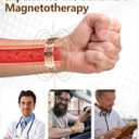 Feraco Copper Bracelet for Men 3X Strength,Magnetic Therapy Bracelet Copper Jewelry with Powerful 3800 Gauss Magnets,Premium Fold-Over Clasp