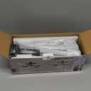 MEIXISUE Black Modern Sputnik Chandelier Ceiling Light Fixtures,6-Lights Industrial Metal Semi Flush Mount Ceiling Light for Bedroom Dining Room Living Room Kitchen Hallway UL Listed