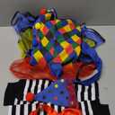 fun shack Clown Costume for Women, Colorful Clown Outfit, Fun Clown Attire for Parties and Events, Dress Up M