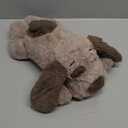 BEVERLYSHARK Beverly Shark Puppy Heartbeat Toy Dog Anxiety Relief Calming Aid Puppy Heartbeat Stuffed Animal Behavioral Training Sleep Aid Comfort Soother Plush Toy for Puppies Cats (Brown)